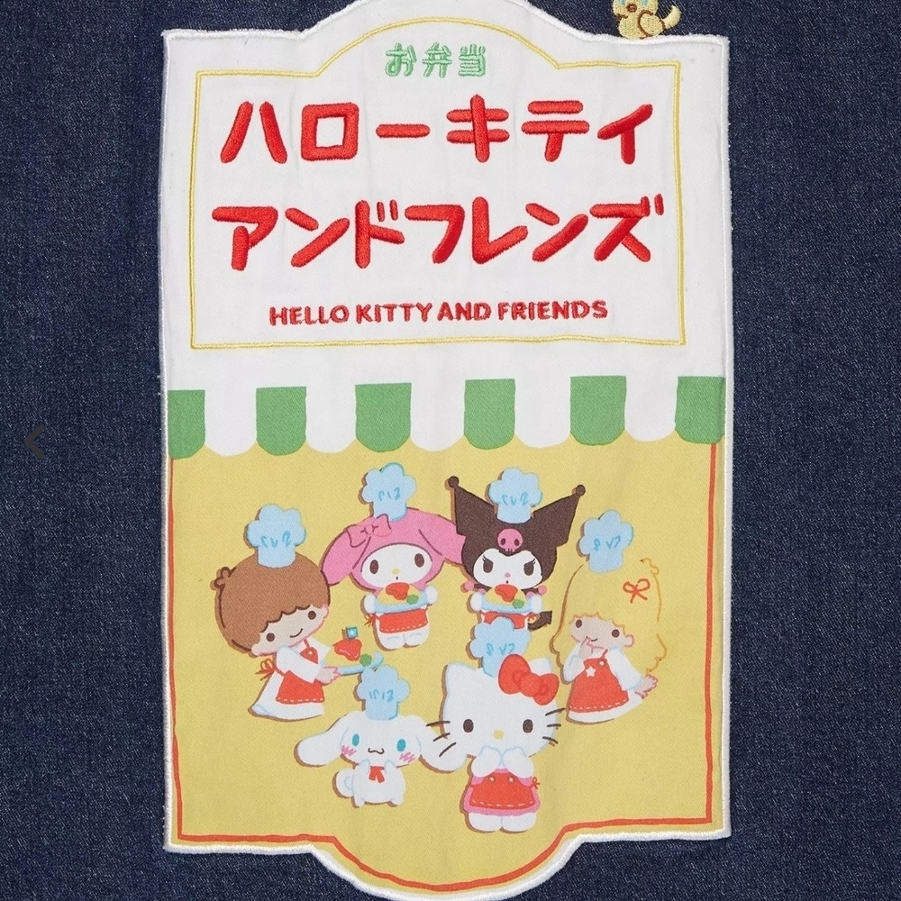 Sanrio Denim Shacket with Cute Characters